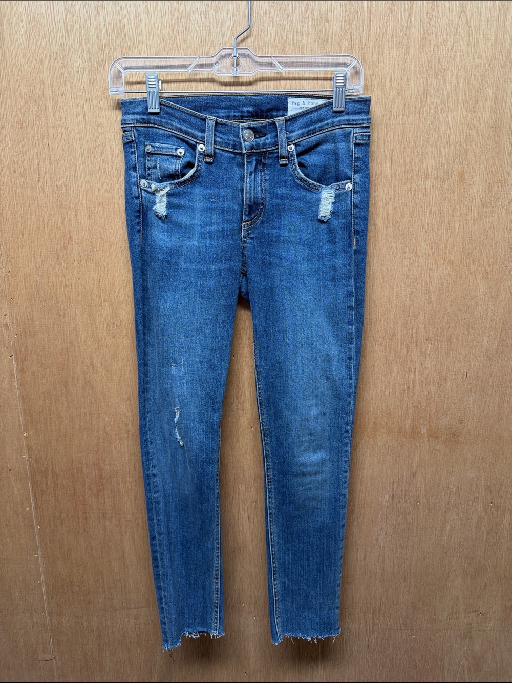 Rag & Bone skinny ankle cropped Jeans